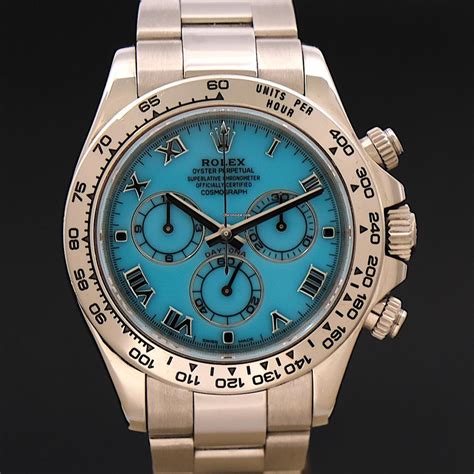 rolex daytona blue lume|rolex daytona tiffany blue.